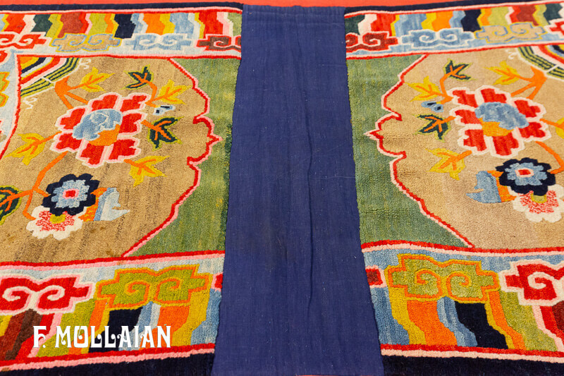 Antique Tibetan Rug n°:80186613